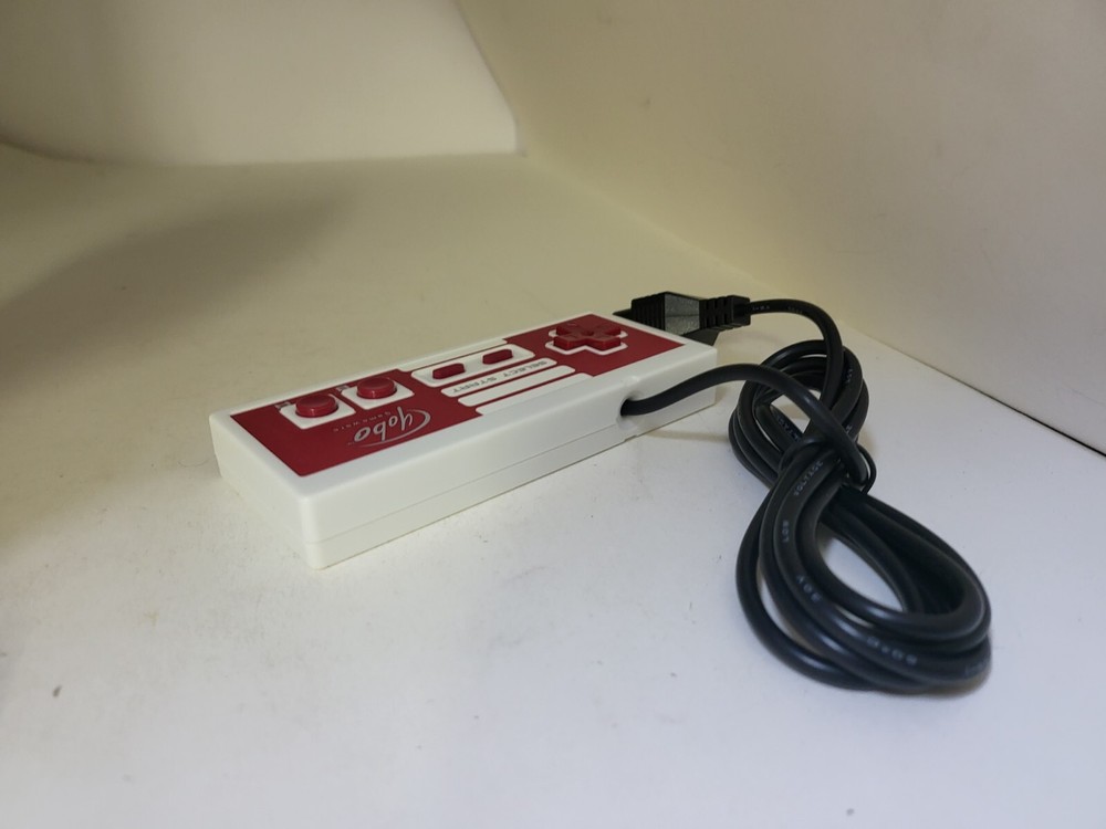 NEW Red & White Replacement Controller for NES Nintendo 8 Bit System #D12