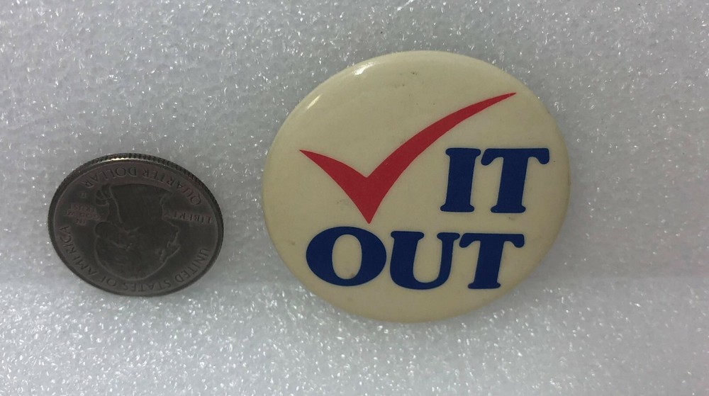 Check It Out Pin