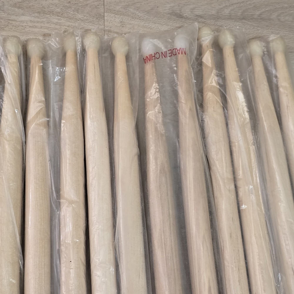9 Pair Student Drumsticks Nylon Tip