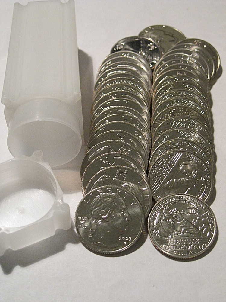 2023 S Edith Kanaka'Ole 25c Quarter 40 Coin Roll Uncirculated