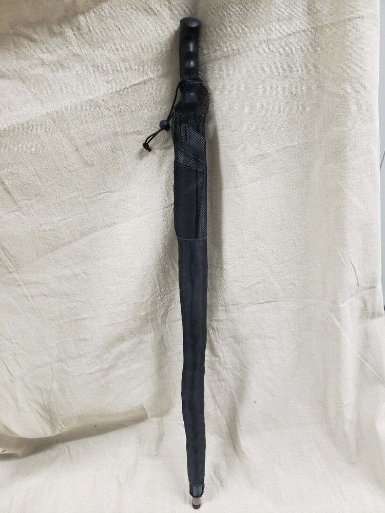 Grey/Black 57" Golf Tour Double Canopy Umbrella