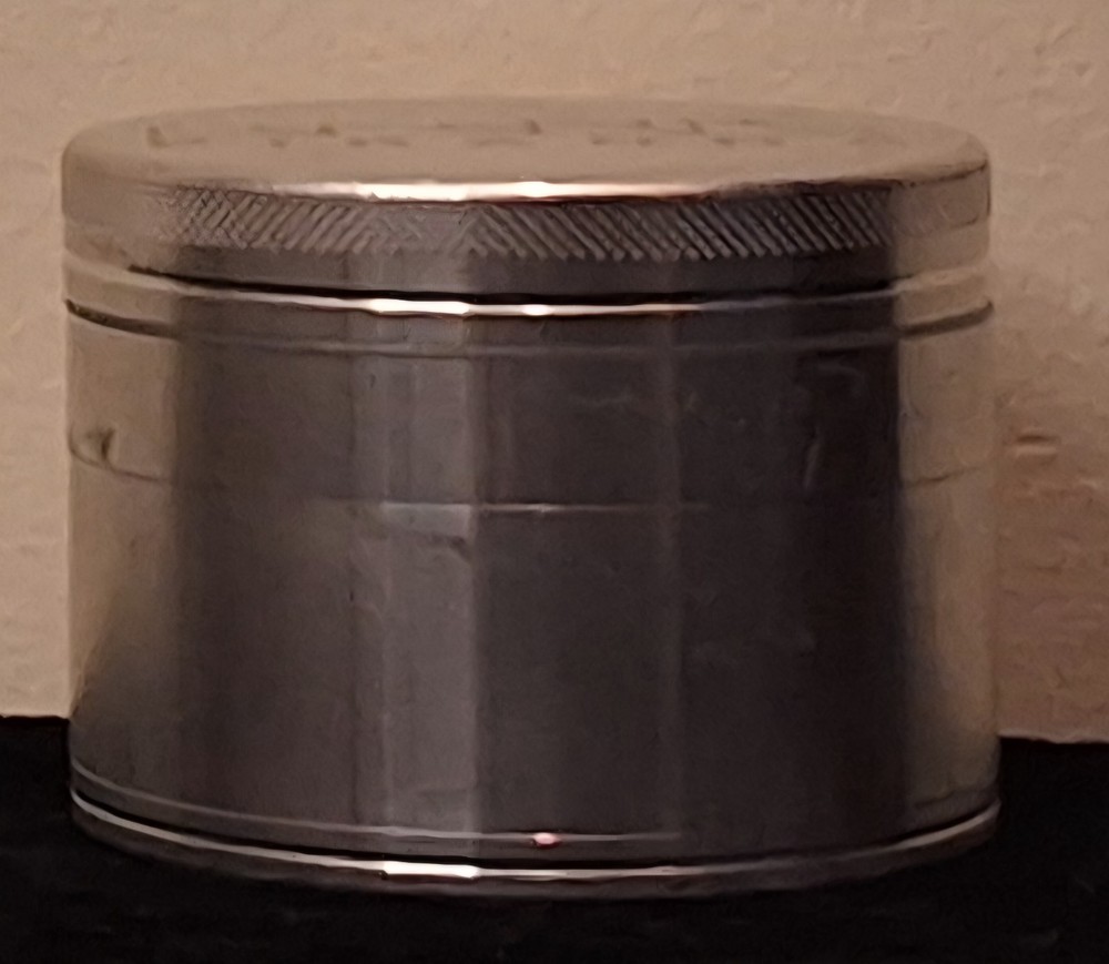 3" Piranha 4pc herb Grinder(Silver)