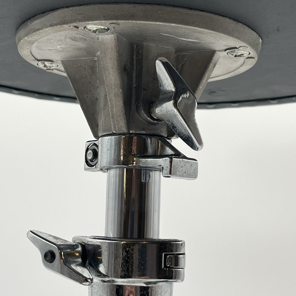 Drum Throne Adjustable Stool Round Seat Chrome Tripod Base