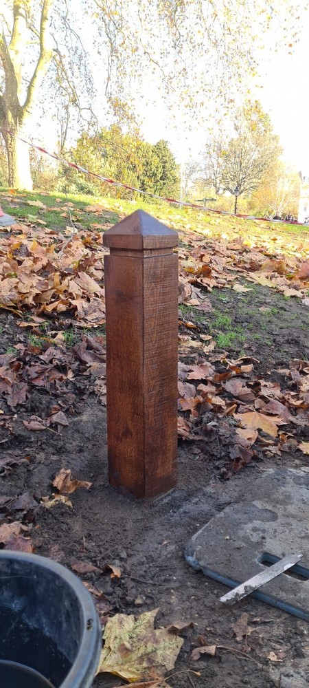 Oak Bollard
