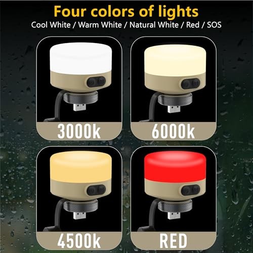 LED Camping Lantern for ELECOM NESTOUT - ELECOM Design, USB Rechargeable (No