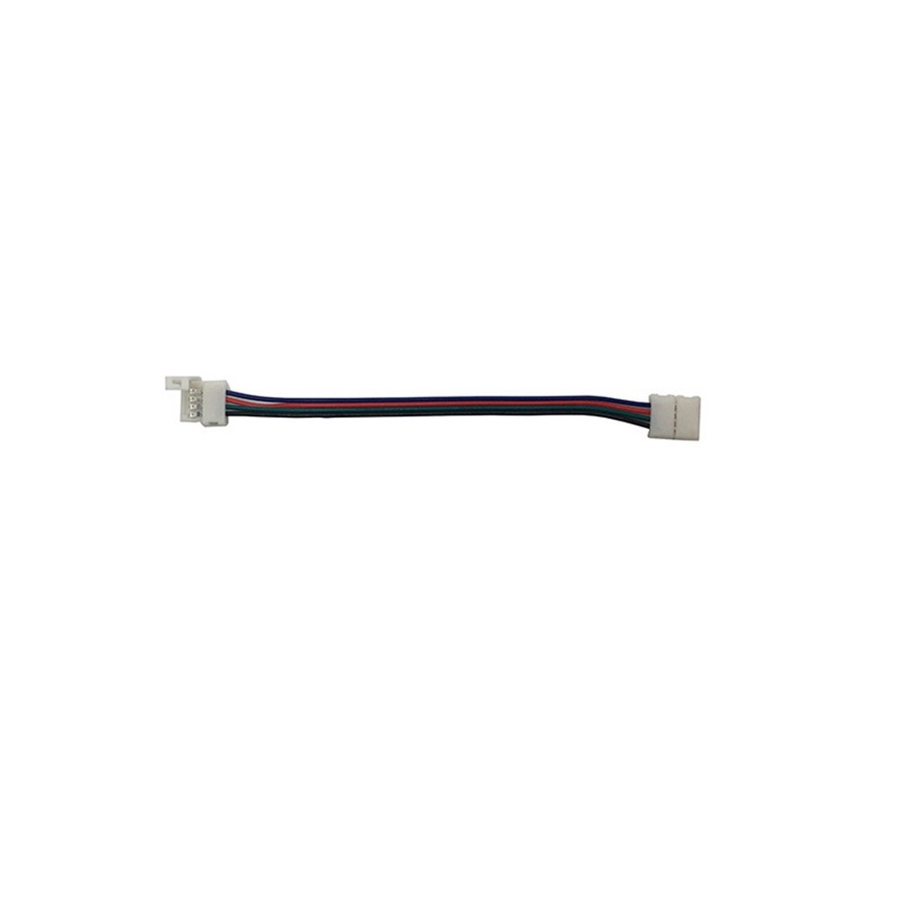 4 Pcs Power Adaptor Strip LED Light Strips Connection Cable Connector