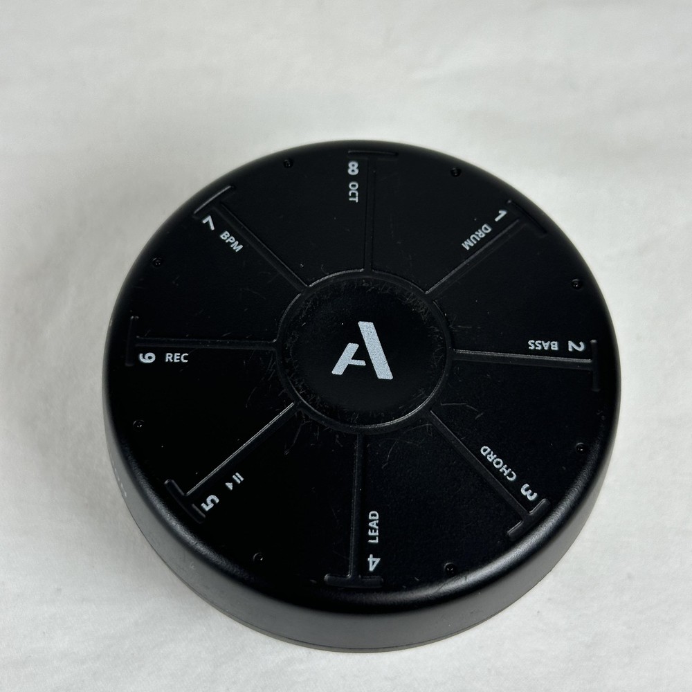 Artiphon Orba Handheld Pad Controller Synth Looper Black Bluetooth USB MIDI