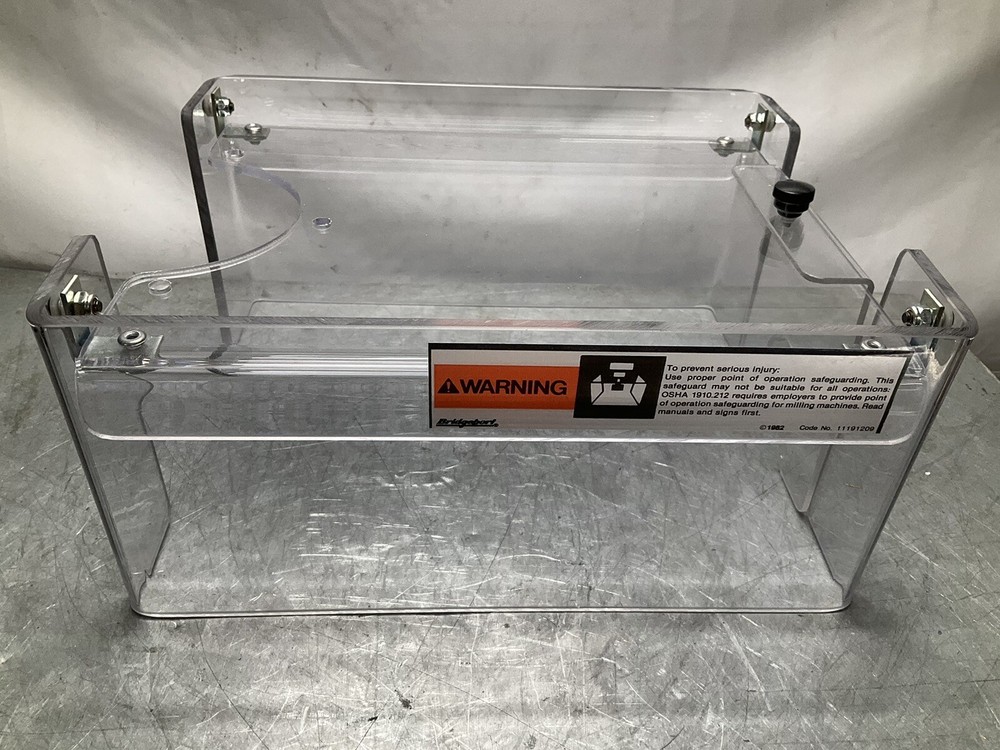 Bridgeport Milling Machine #3 Right Angle Attachment Shield Assembly New