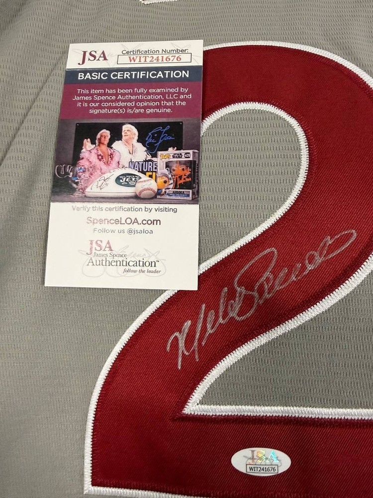 Mike Schmidt MLB Jersey Signed Autographed JSA Authentication