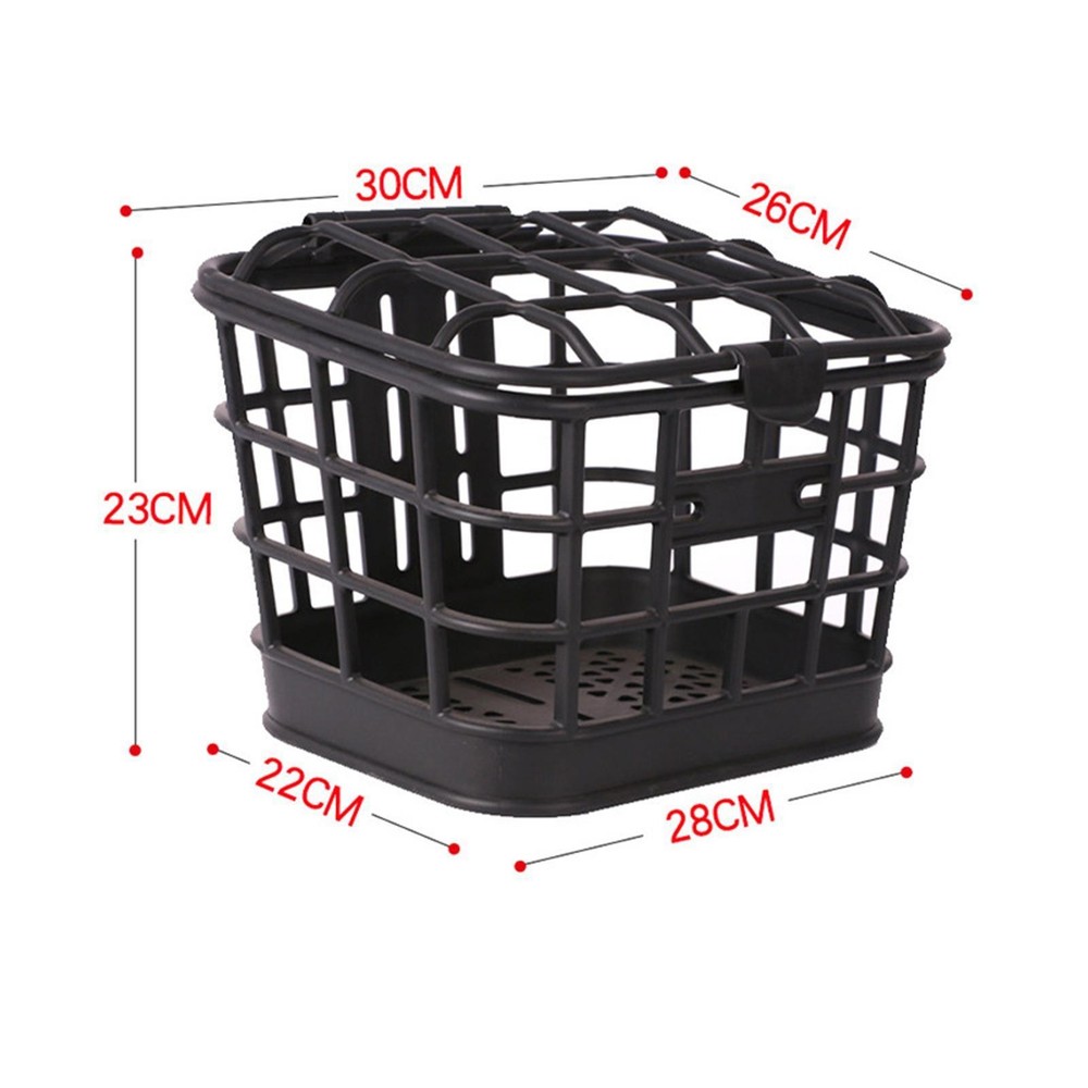 Front Basket with Lid Sundries Container Bicycle Storage Basket for Bicycle