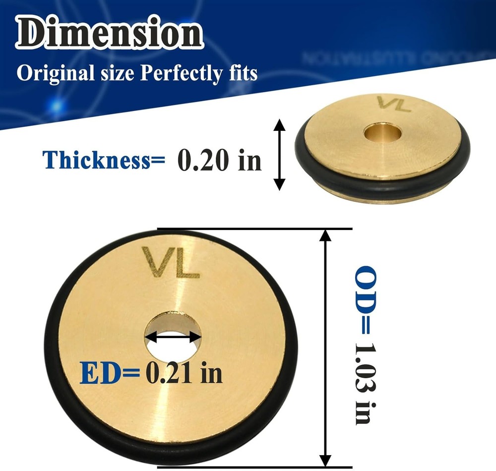 77707-1461 Brass Natural Gas to Propane Conversion Kit with Gasket