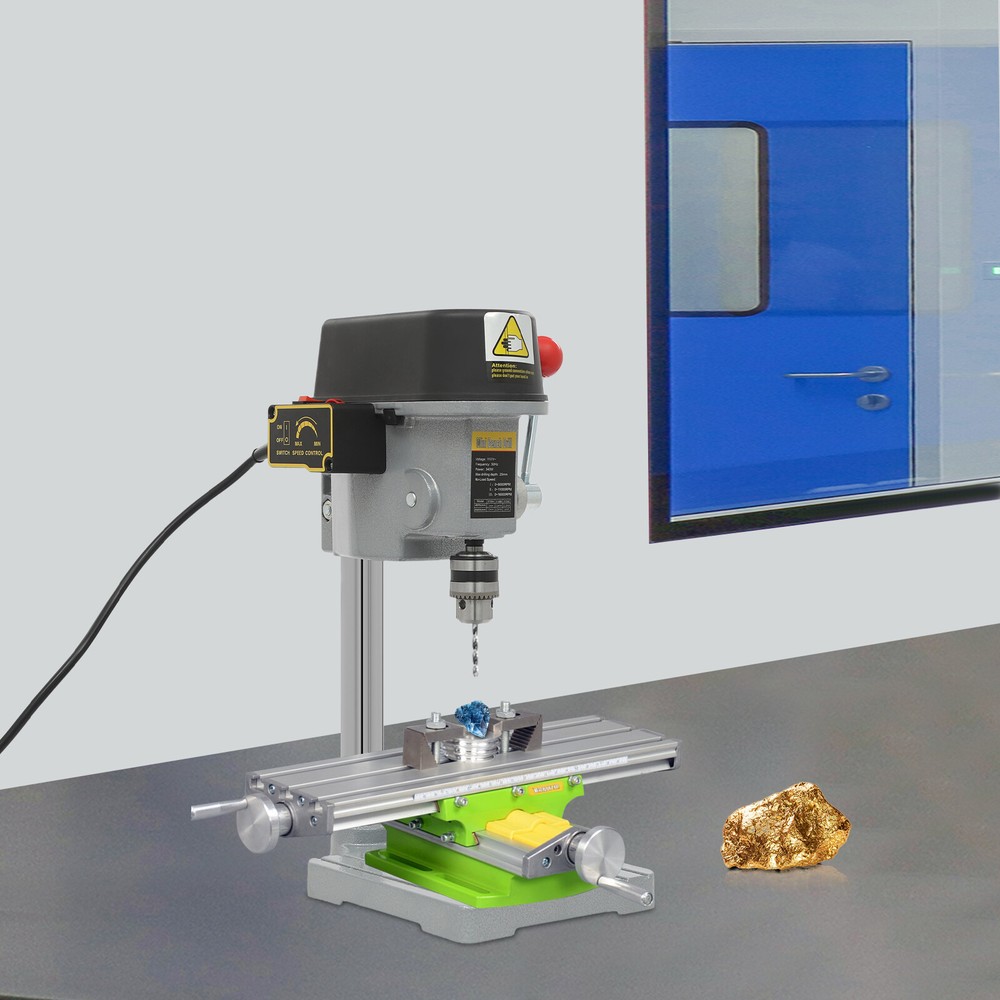 Portable Mini Bench Drill Press Bench Compact Small Electric Drilling Machine