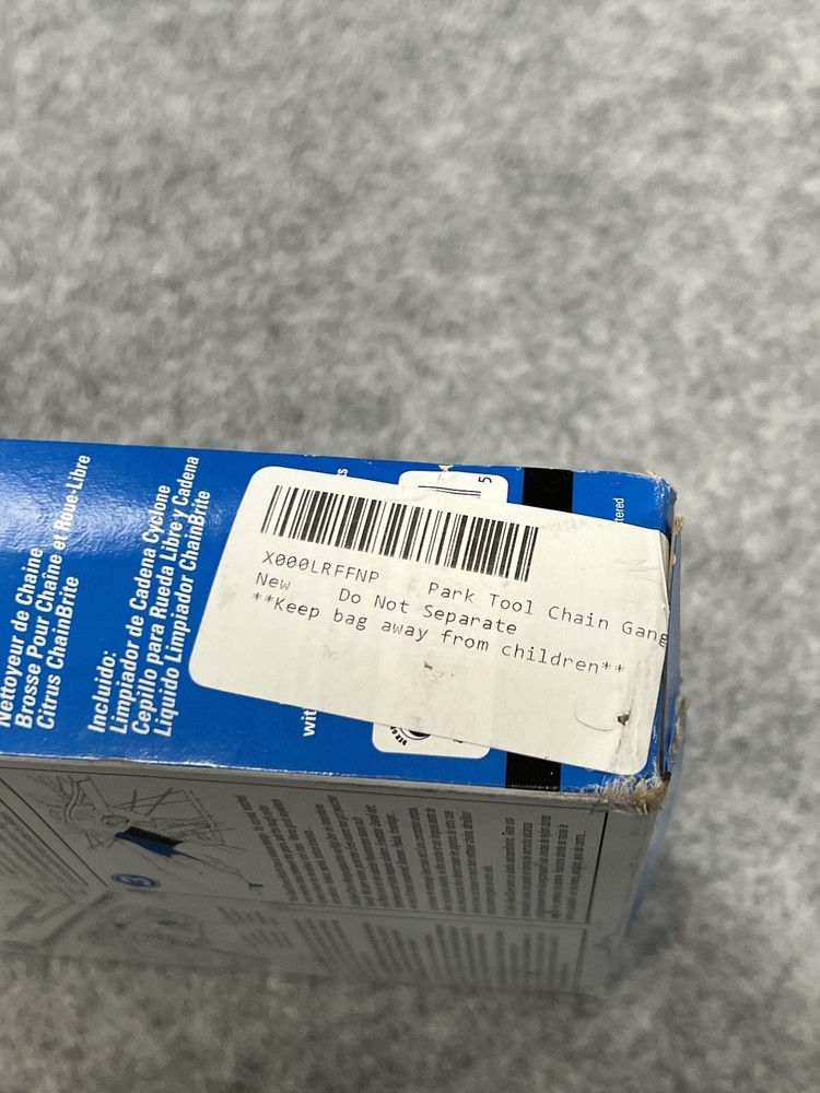 Park Tool CG-2.2 Chain Gang Chain Cleaning System missing handle
