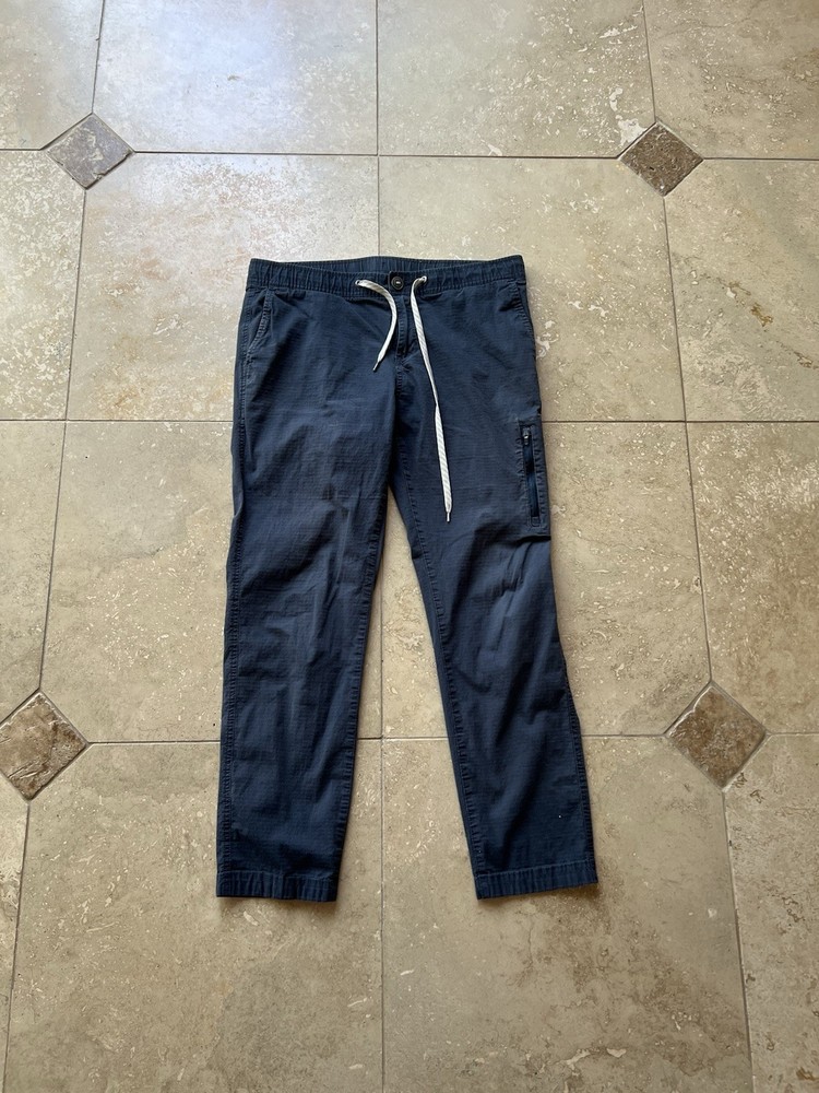 Vuori Women's Blue Riptstop Jogger Pants Size Large