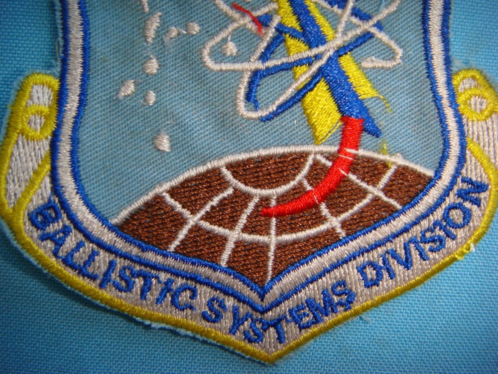 PATCH US AIR FORCE BALLISTIC SYSTEMS DILVISION