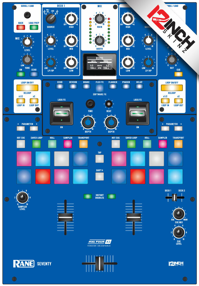 Rane Seventy Skin Red Blue