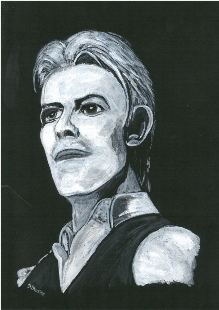 David Bowie - Thin White Duke - Print