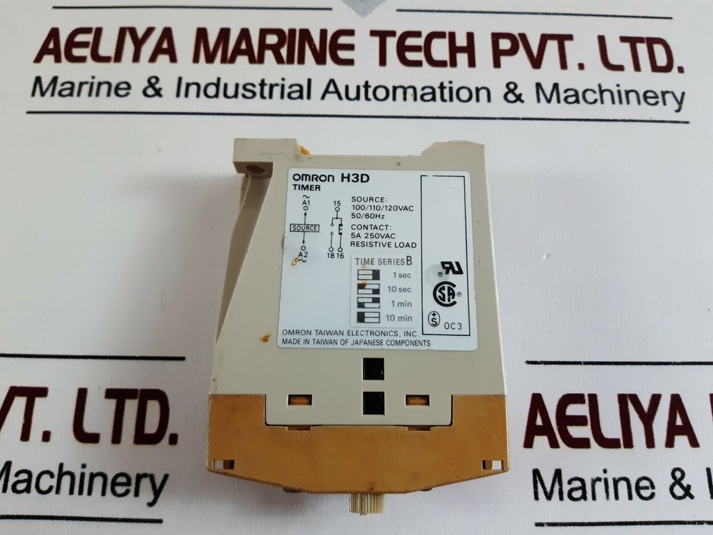 Omron h3d timer series b