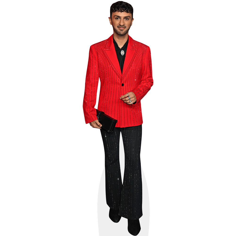 Shabaz Ali (Red Jacket) Mini Size Cutout
