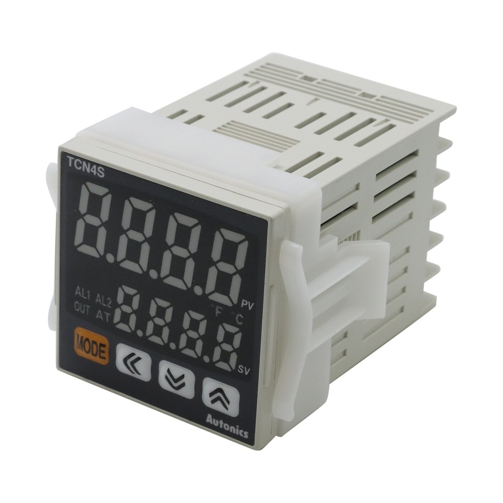 TCN4S-24R Dual Display PID Temperature Controller 100~240VAC 100ms For AUTONICS