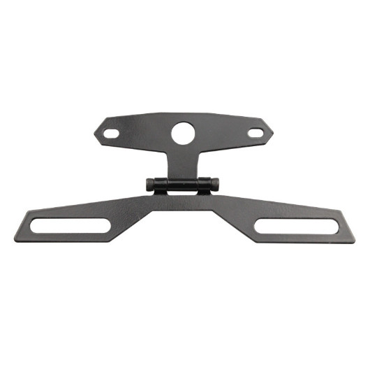 1pcs Motorcycle License Plate Bracket Taillight Fixed Folding Number Plate Frame