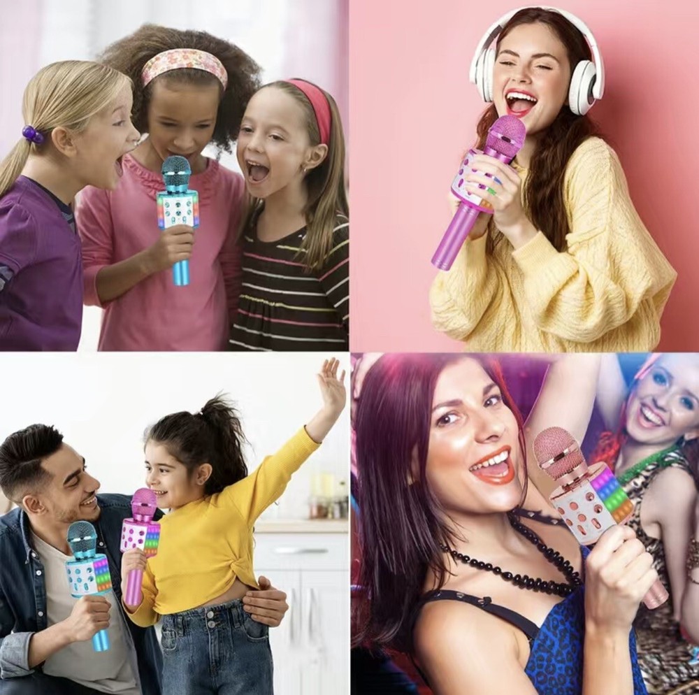 Karaoke microphone for kids