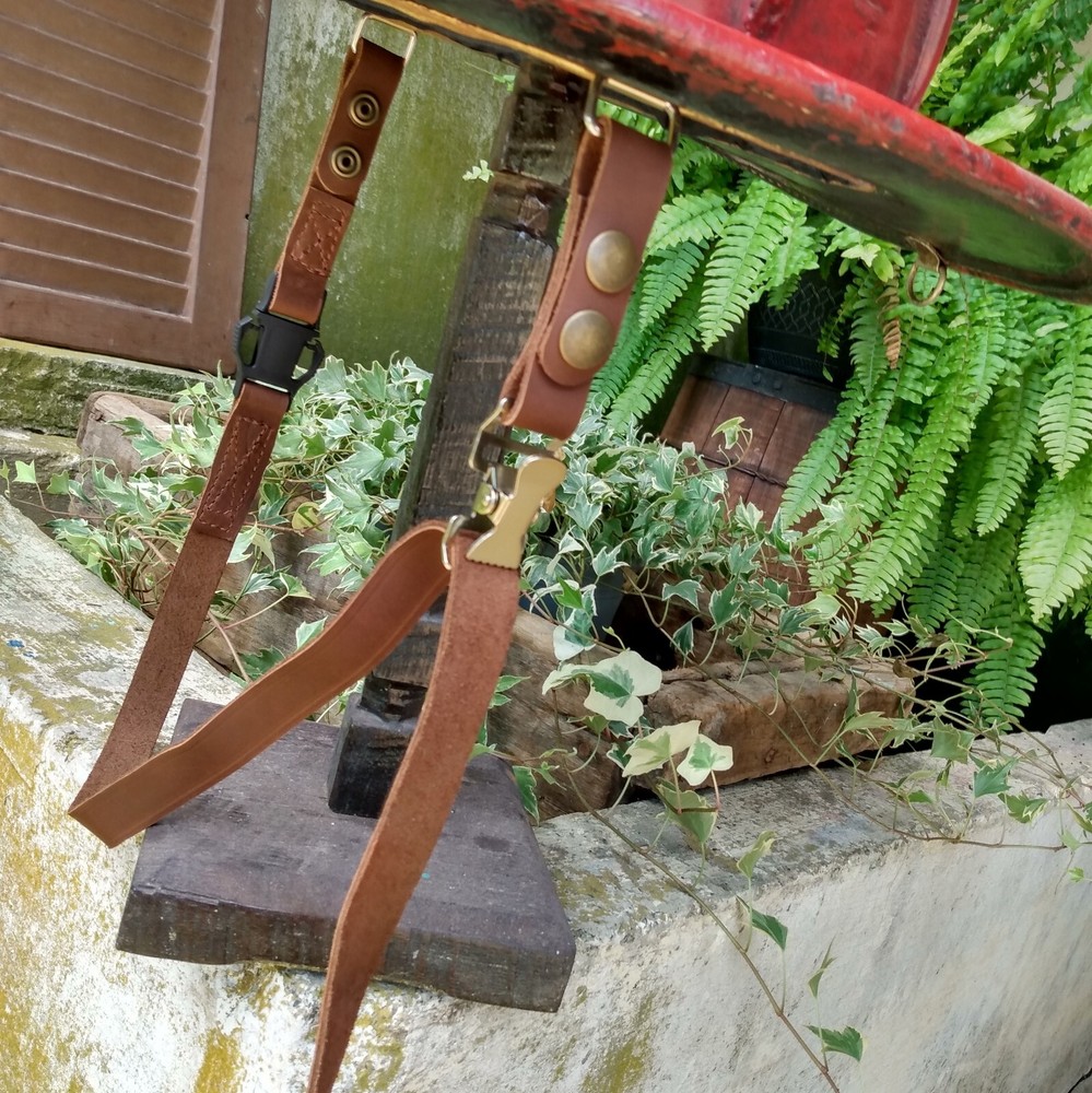 Leather Fire Helmet Chinstrap
