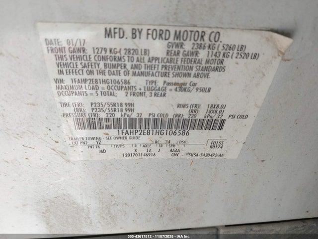 TAURUS 2017 Speedometer 3869046