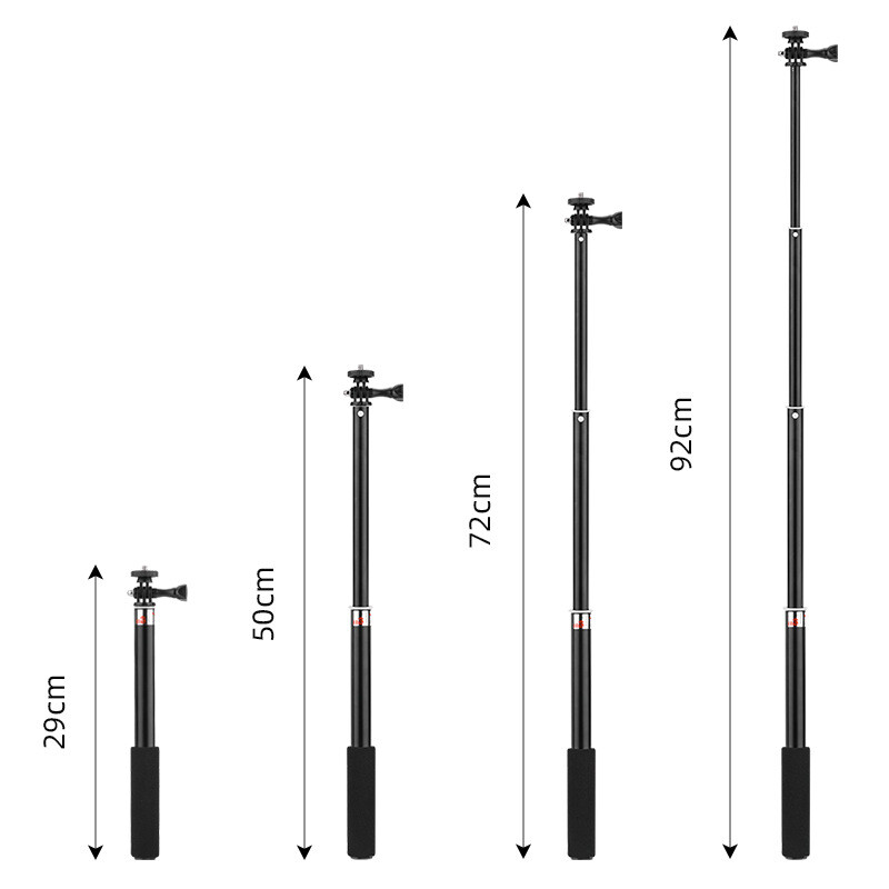 For DJI OSMO POCKET3 Extension Pole Camera Selfie Stick Handheld Bracket