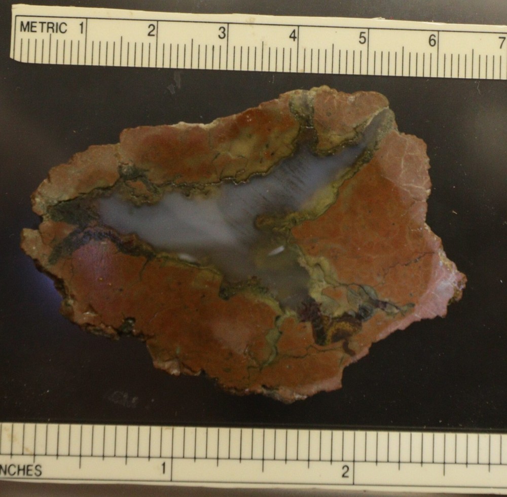 JG Priday Plume Agate Slab 24.7grams