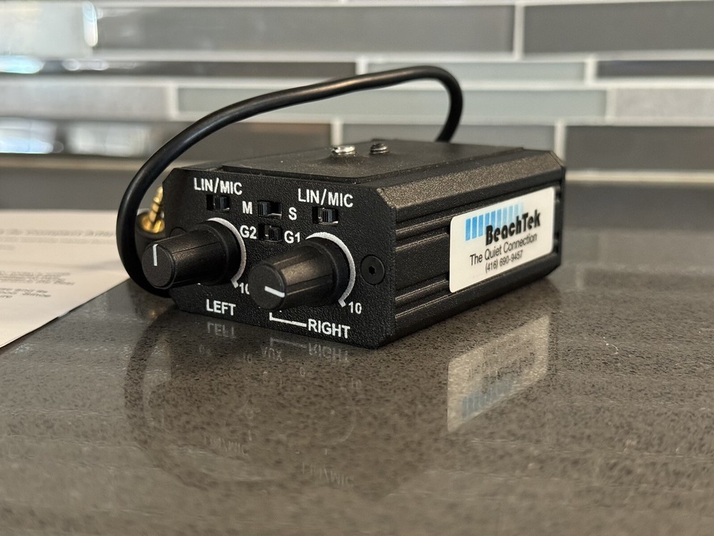 BeachTek DXA-2S Dual XLR Universal Microphone Adapter