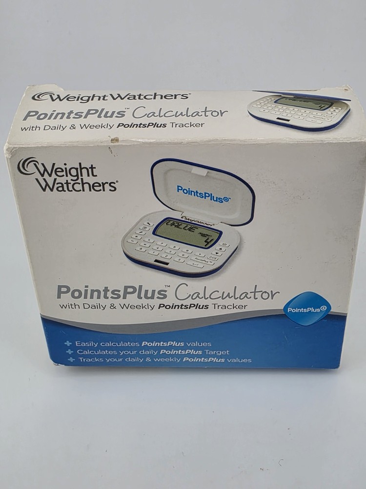 Weight Watchers Points Plus Calculator Daily And Weekly Tracker Tested & Works
