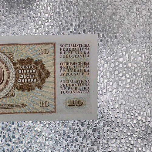 1978 - Yugoslavia - 10 Dinar Bank Note
