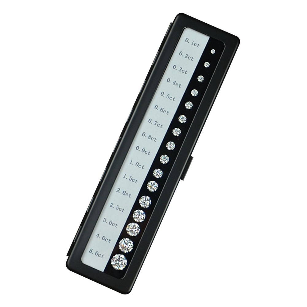 Diamond Color Scale Master Tester Tools Contrast black