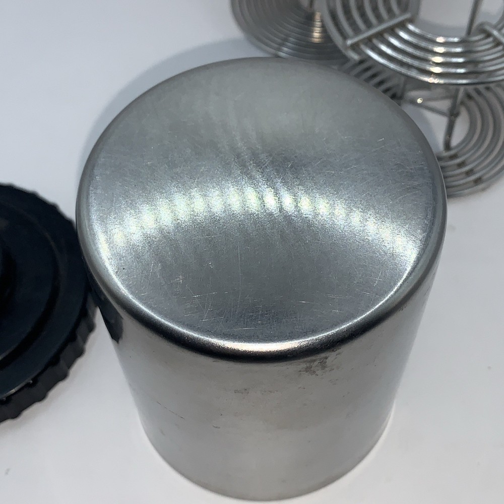 Kindermann 16 oz SS tank w/2-Kindermann SS 35mm Developing Reels German made