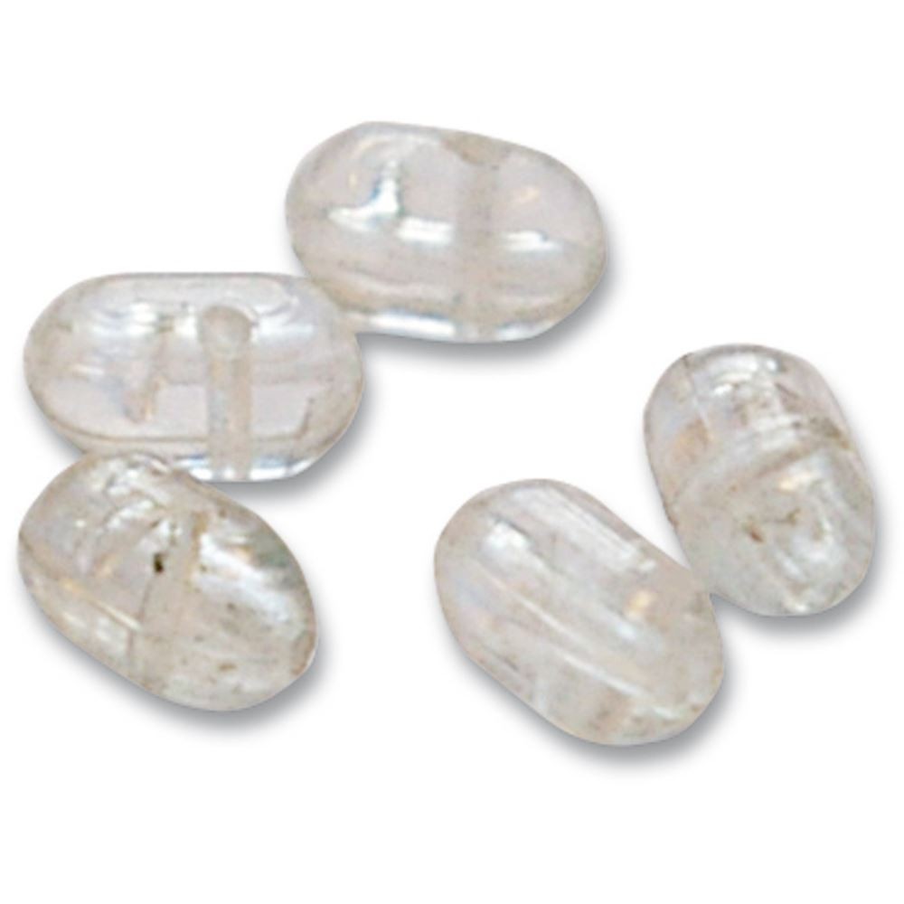 Mustad 2 Way Clear Beads Large 12pk