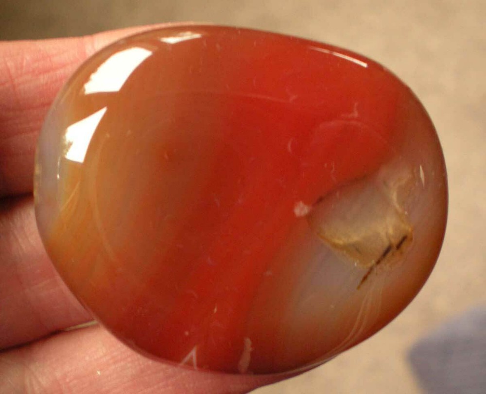 Carnelian Agate Palmstone sc707cc