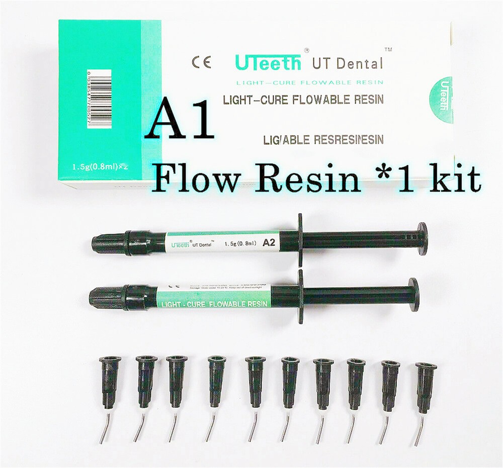 Dental Composite Resin Flowable Light Cure Flow Etch Gel Etching Bond Adhesive