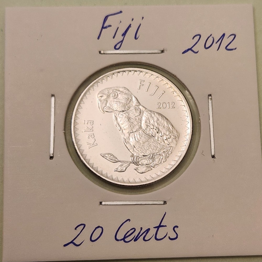 Fiji coin,  20 Cents,  2012