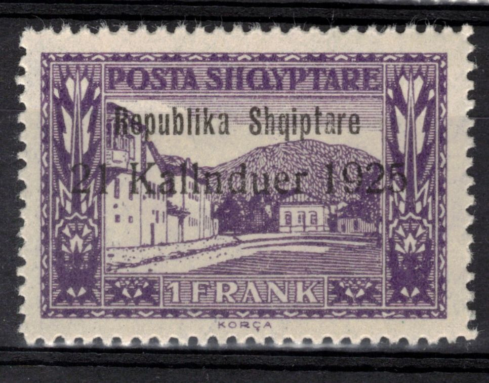 ALBANIA Scott 177 Mint Hinged