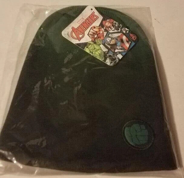 NWT- Marvel "Hulk" Dip Dye Slouch Knit Hat/ one size