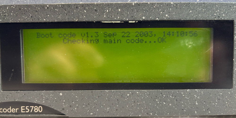 Tandberg Ericsson MPEG2 4:2:2 HD Encoder E5780 ATSC DVB 2U