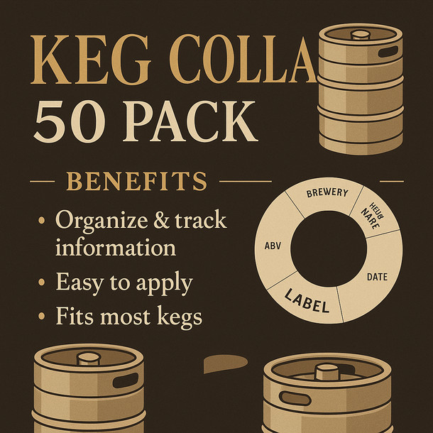 LD Carlson Keg Collar 50 Pack