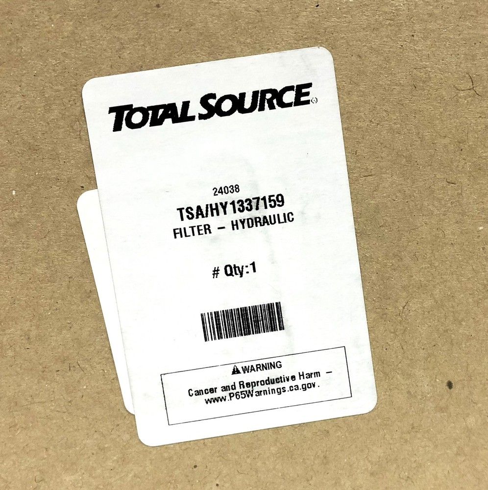 Total Source Hydraulic Forklift Filter HY1337159 NOS
