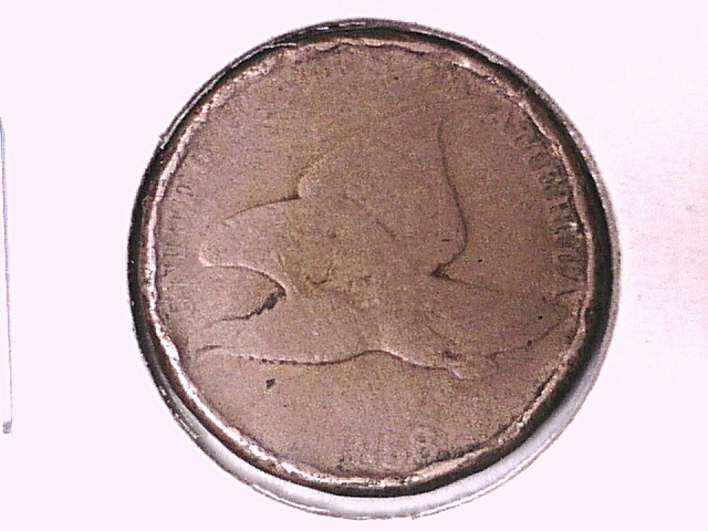 1858 Flying Eagle Cent Genuine Raw Ungraded 00272