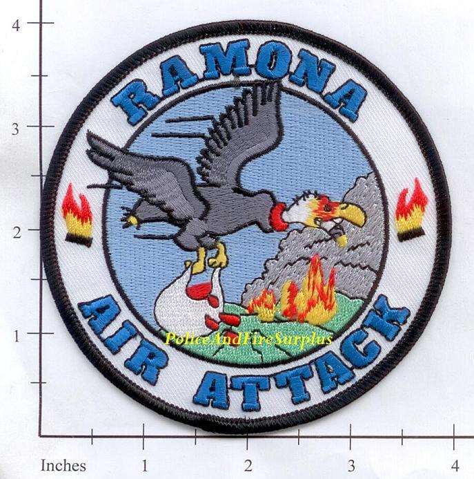 California - Ramona Air Attack CA Forest Fire Dept Patch