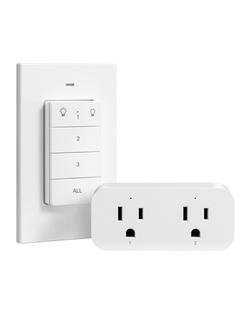 DEWENWILS Remote Control Outlet Wireless Light Switch, No Wiring, 100 Ft Range