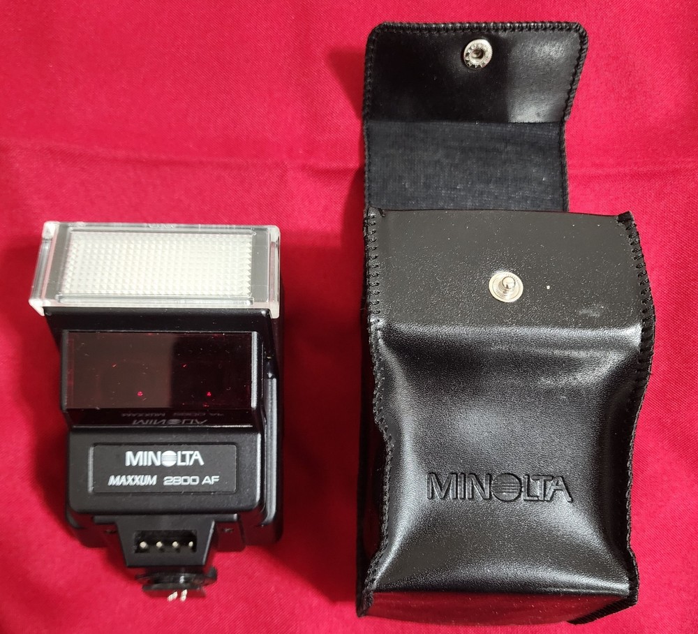 Minolta Camera Flash