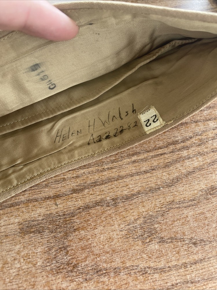 WW2 WAAC Women’s Army Cap-named