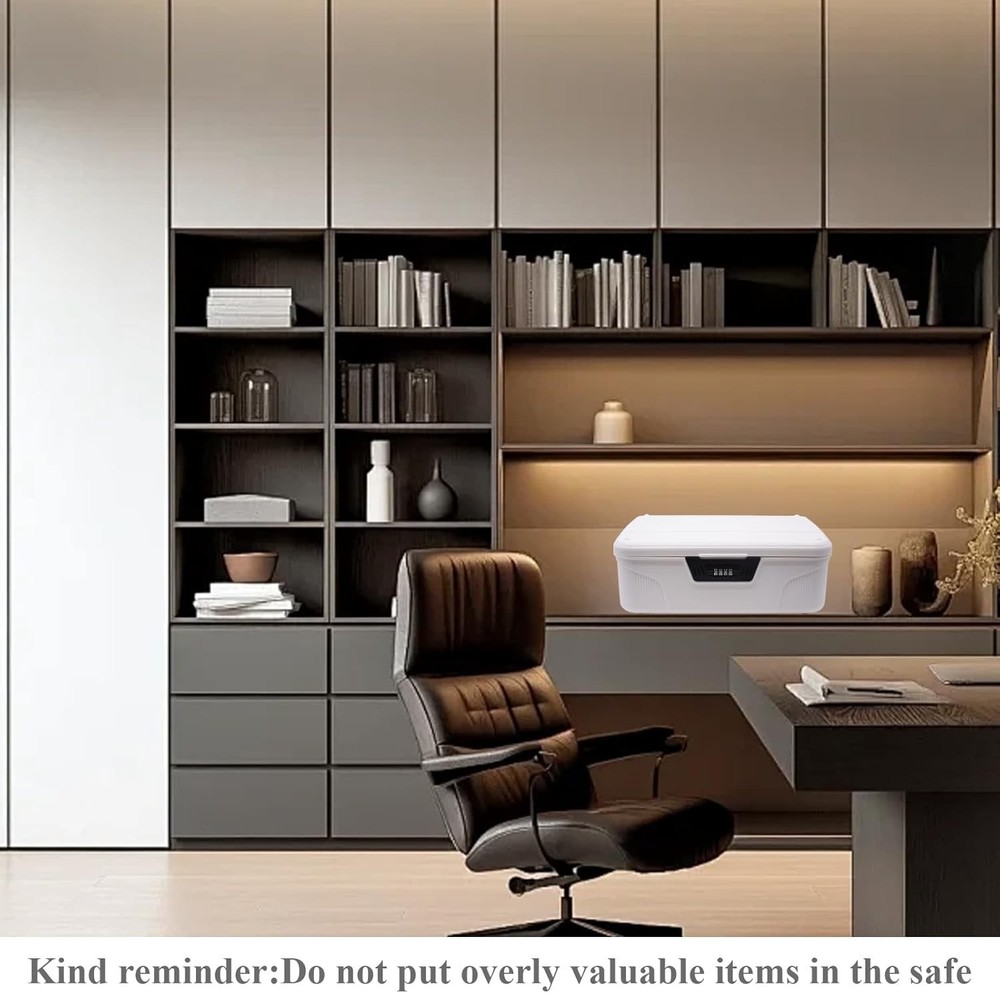 torage Bin - 4.2 Gallon Locking Container with 4-Digit Combination Lock, Stackab